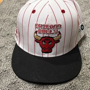Chicago Bulls Cap - Red and Black